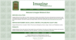 Desktop Screenshot of imaginewindow.com